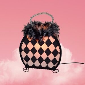 Vintage Retro Small Handbag Table Lamp